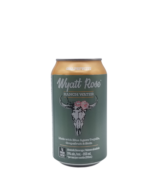 Wyatt Rose Ranch Water Grapefruit Tequila Cocktail 355ml