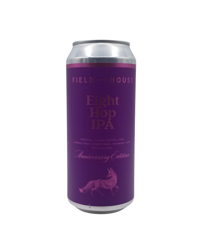 Field House Brewing Co. Eight Hop Double Hazy IPA 473ml