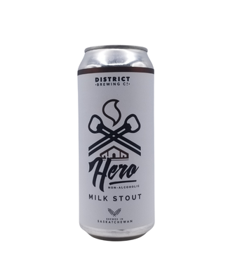 District Brewing District Brewing Hero Non-Alcoholic Stout 473ml