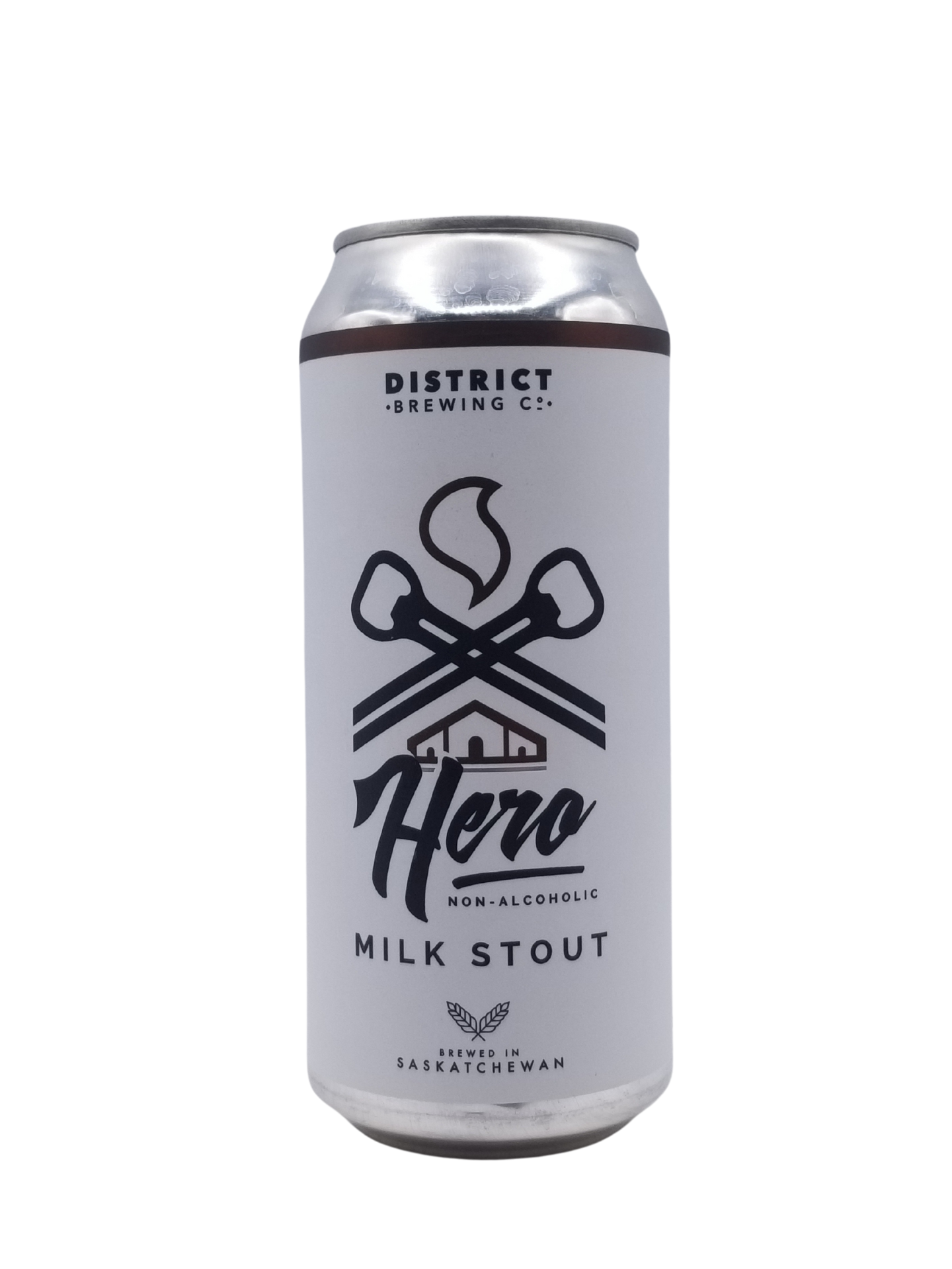 District Brewing Hero Non Alc Stout 473ml The Alberta Beer Exchange