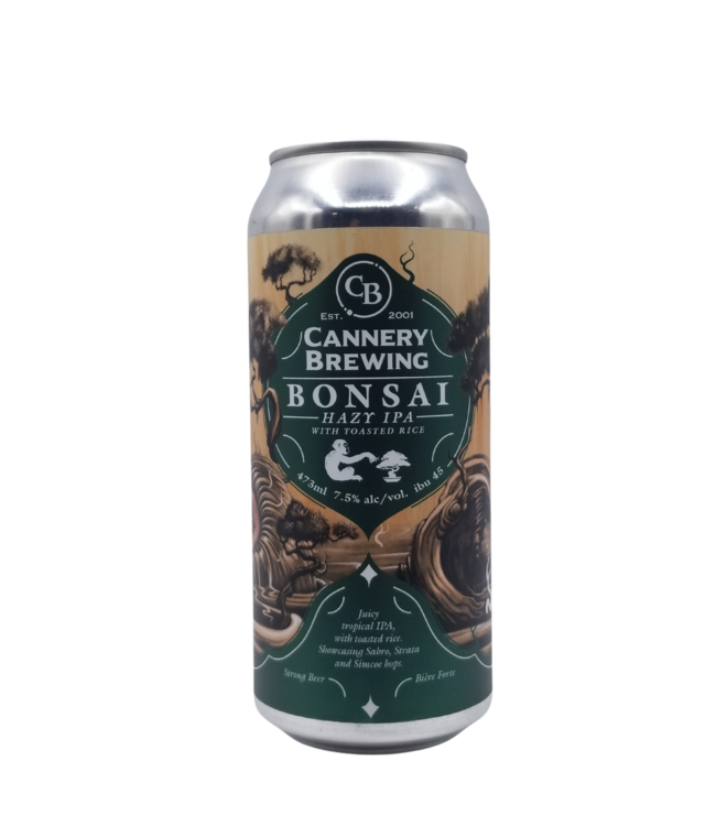 Cannery Brewing Bonsai Hazy IPA 473ml