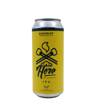 District Brewing District Brewing Hero Non Alc IPA 473ml