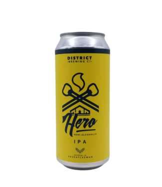 District Brewing District Brewing Hero Non-Alcoholic IPA 473ml