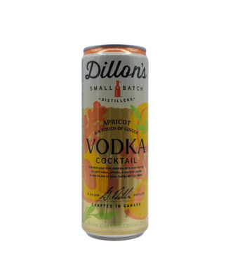 Dillons Small Batch Distillers Dillon's Distillery Apricot & Ginger Vodka Cocktail 355ml