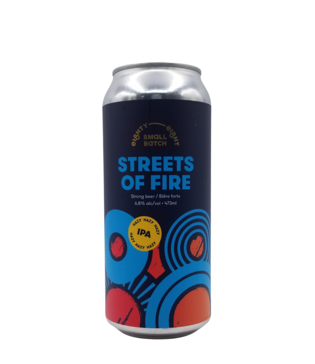 Eighty Eight Brewing Streets of Fire Hazy IPA 473ml