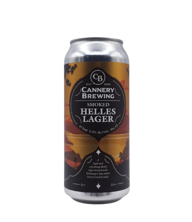 Cannery Brewing Smoked Helles Lager 473ml