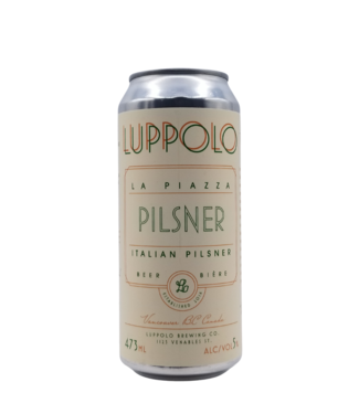 Luppolo Brewing Company Luppolo Brewing Company La Piazza Italian Pilsner 473ml
