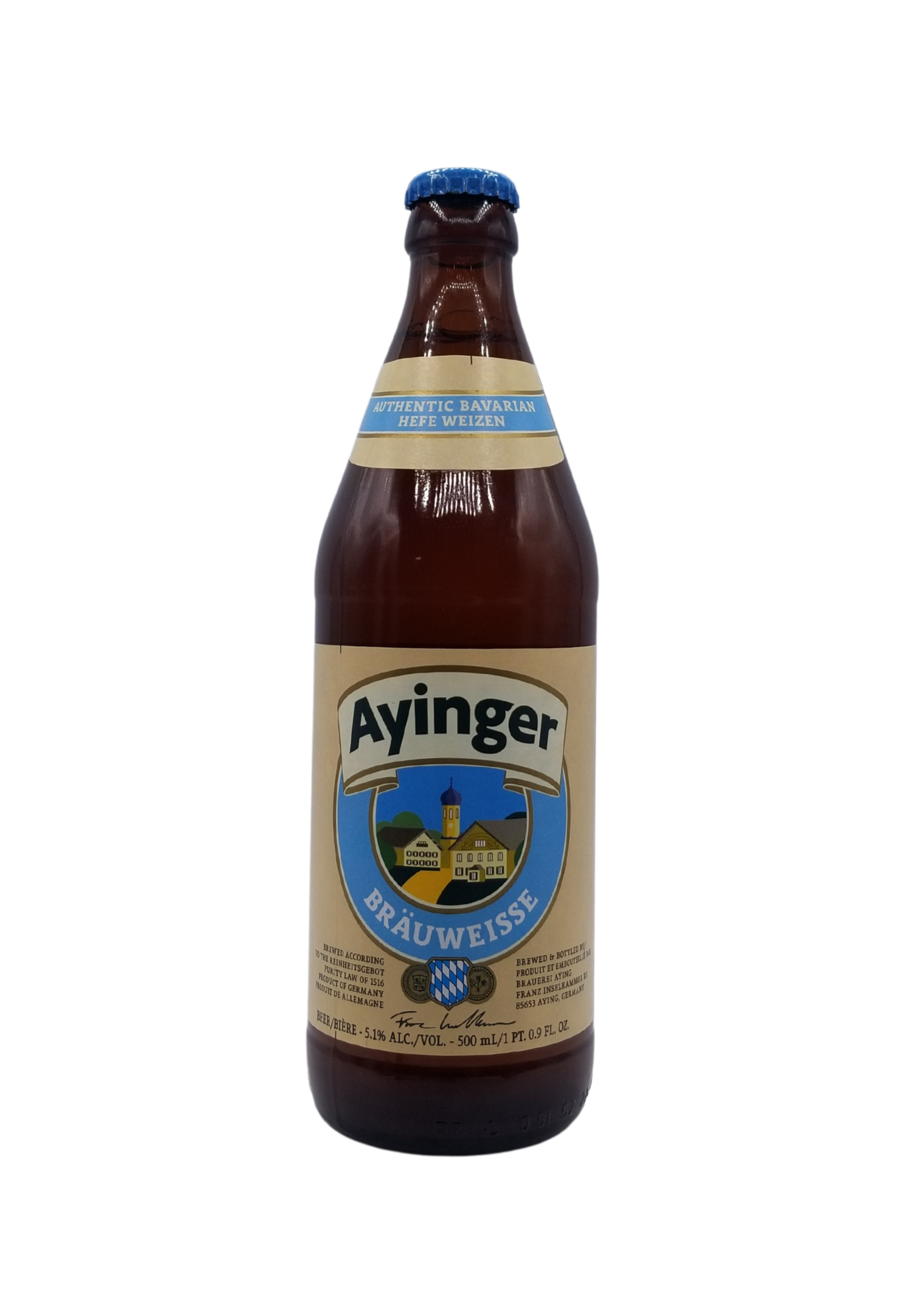 Ayinger Brewing Ayinger Brauweisse Hefeweizen 500ml
