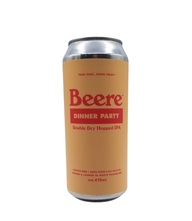 Beere Brewing Co. Dinner Party Double Dry Hopped IPA 473ml