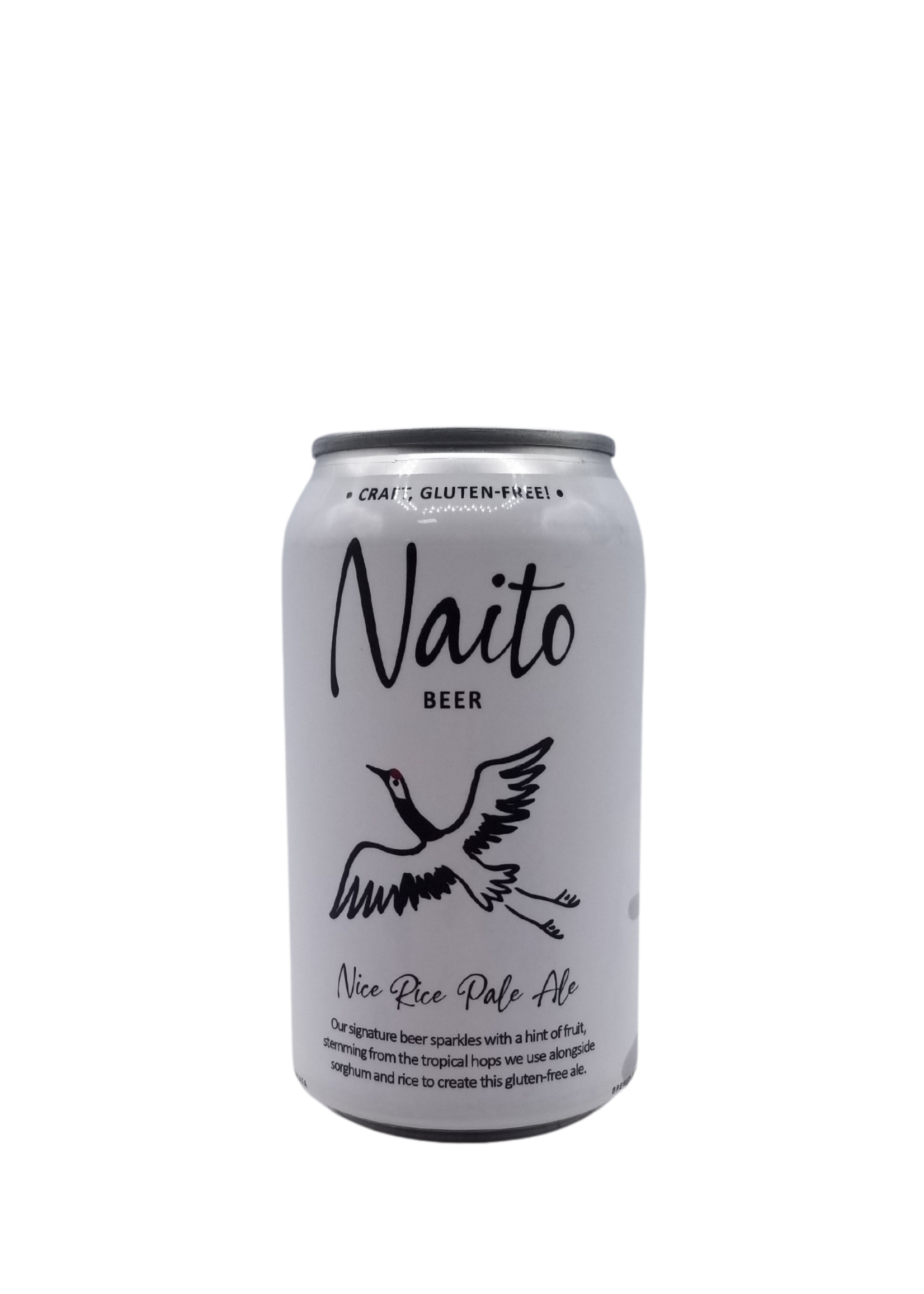 Naito Beer 'Nice Rice' Gluten Free Pale Ale 355ml
