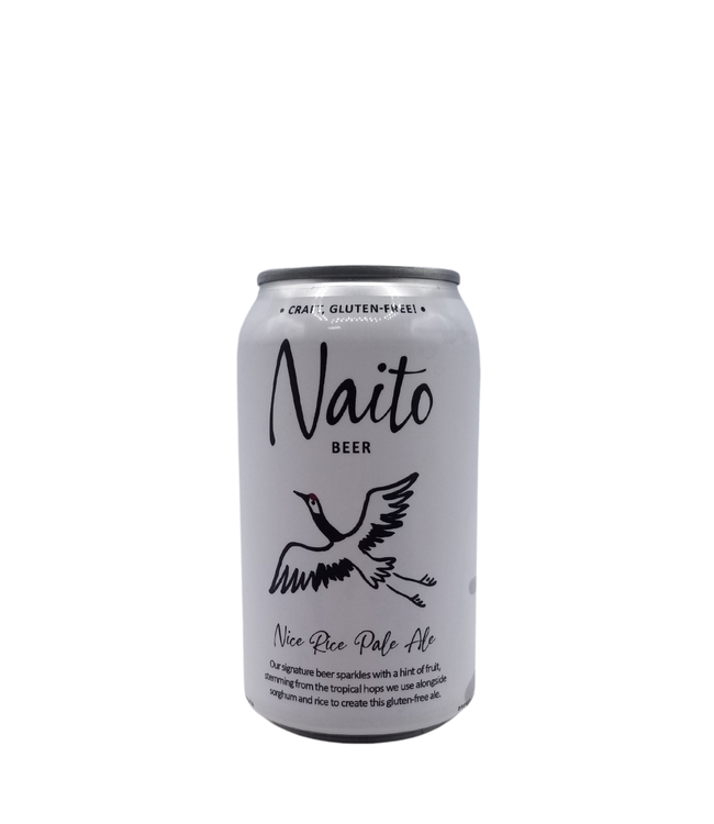 Naito Beer 'Nice Rice' Gluten Free Pale Ale 355ml