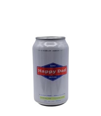Happy Dad Happy Dad Lemon Hard Seltzer 355ml