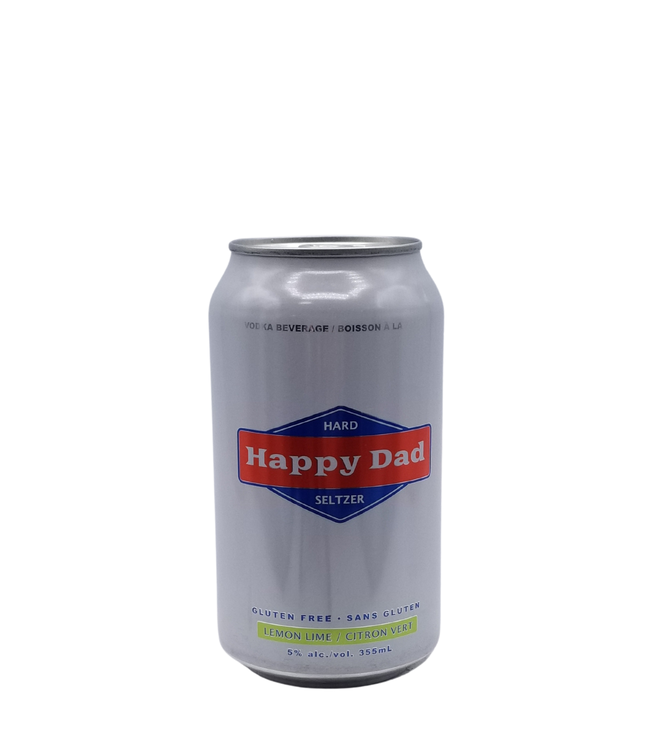 Happy Dad Lemon Hard Seltzer 355ml