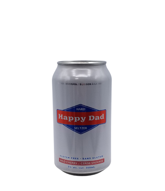 Happy Dad Happy Dad Wild Cherry Hard Seltzer 355ml