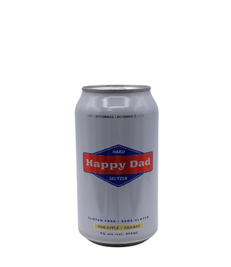 Happy Dad Happy Dad Pineapple Hard Seltzer 355ml