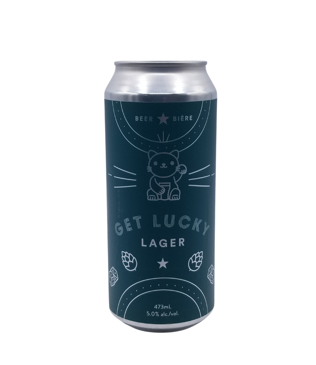 Born Brewing Co. Get Lucky Lager 473ml
