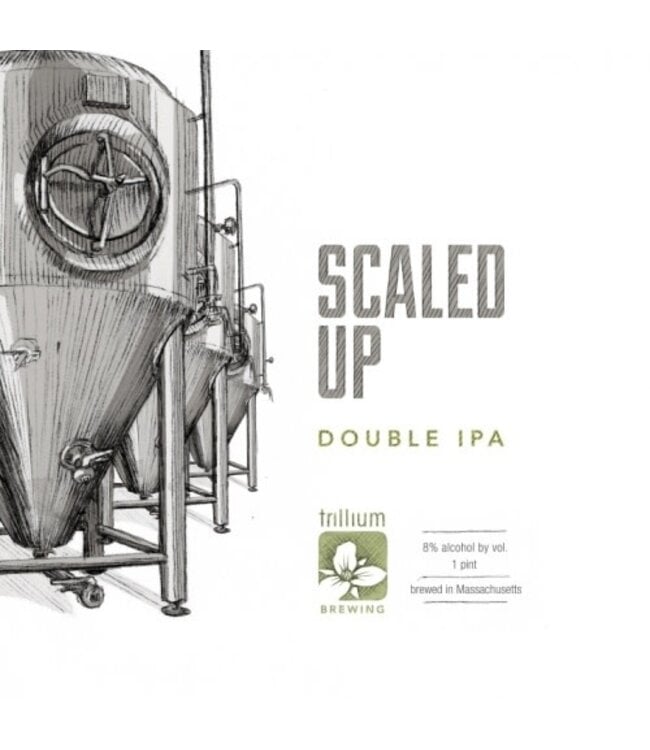 Trillium Brewing Co. Scaled UP Double Hazy IPA 473ml