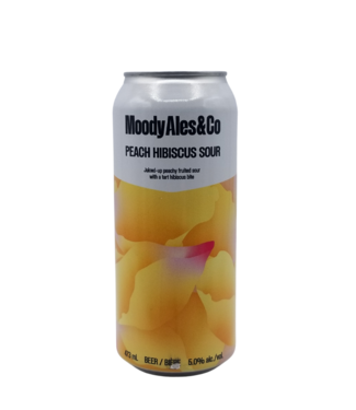 Moody Ales Moody Ales Peach Hibiscus Sour 473ml