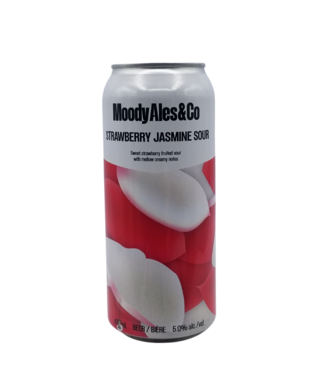 Moody Ales Moody Ales Strawberry Jasmine Sour 473ml