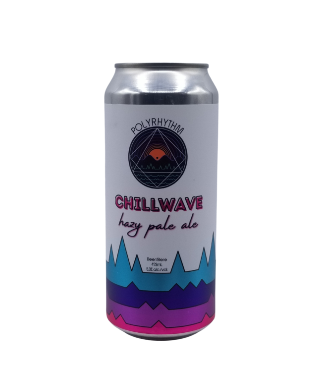 Polyrhythm Brewing Chillwave Hazy Pale Ale 473ml