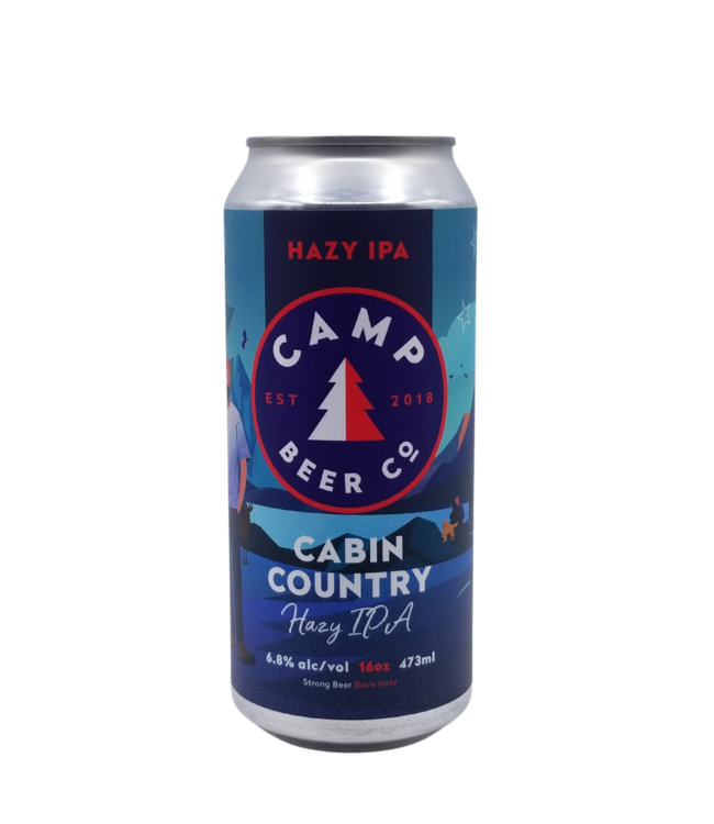 Camp Beer Co. Cabin Country Hazy IPA 473ml