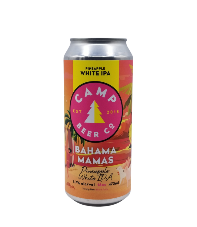 Camp Beer Co. Bahama Mamas Pineapple White IPA 473ml