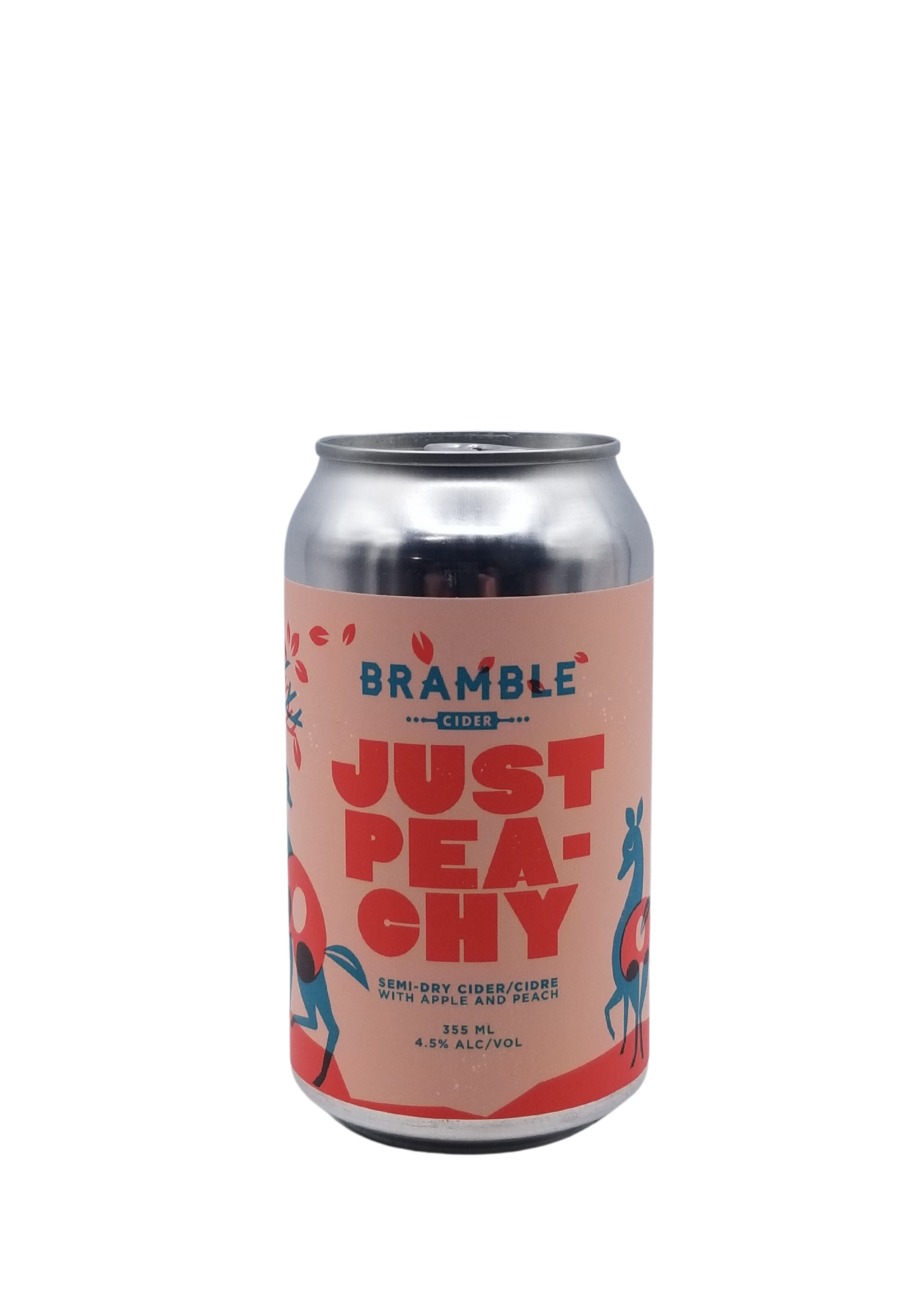 SunnyCider Bramble Cider Just Peachy Semi Dry Peach Cider 355ml