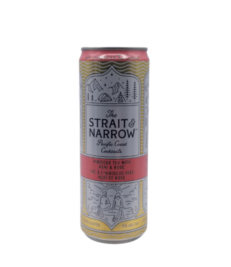 Strait & Narrow Strait & Narrow Hibiscus Tea with Acai & Rose Cocktail 355ml