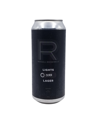 Russell Brewing Co. Russell Brewing Co. Lights Off Lager 473ml