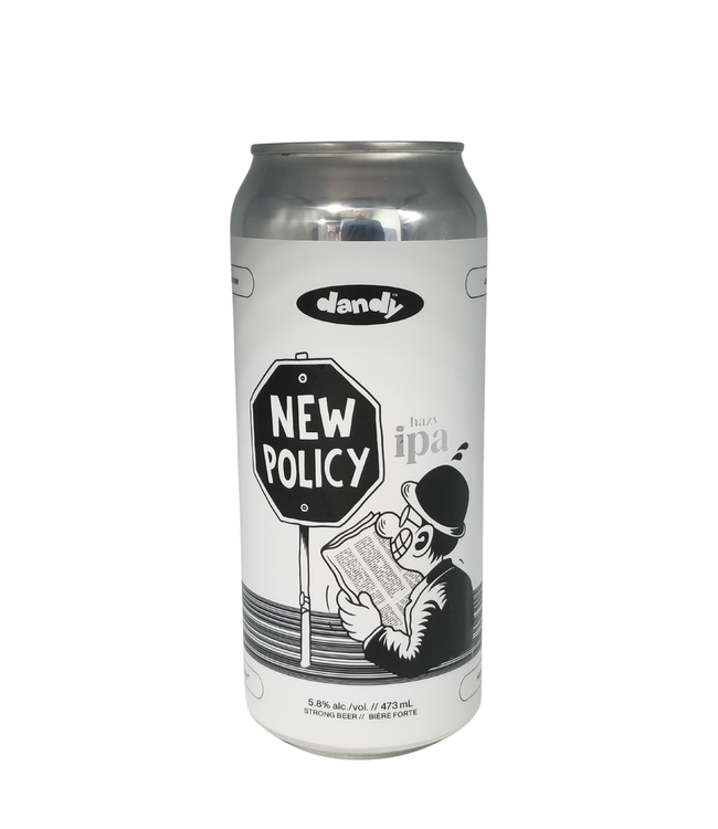 The Dandy Brewing Co. New Policy Hazy IPA 473ml