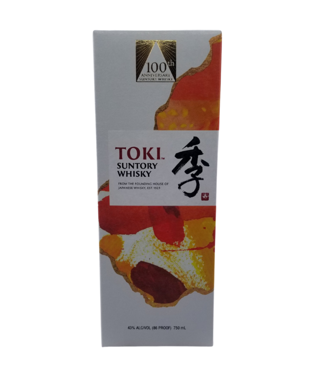 Toki Suntory Japanese Whisky 100th Anniversary 750ml