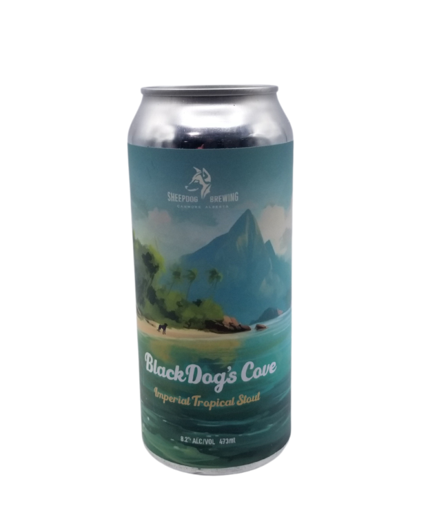 Sheepdog Brewing Black Dog's Cove Imperial Tropical Stout 473ml