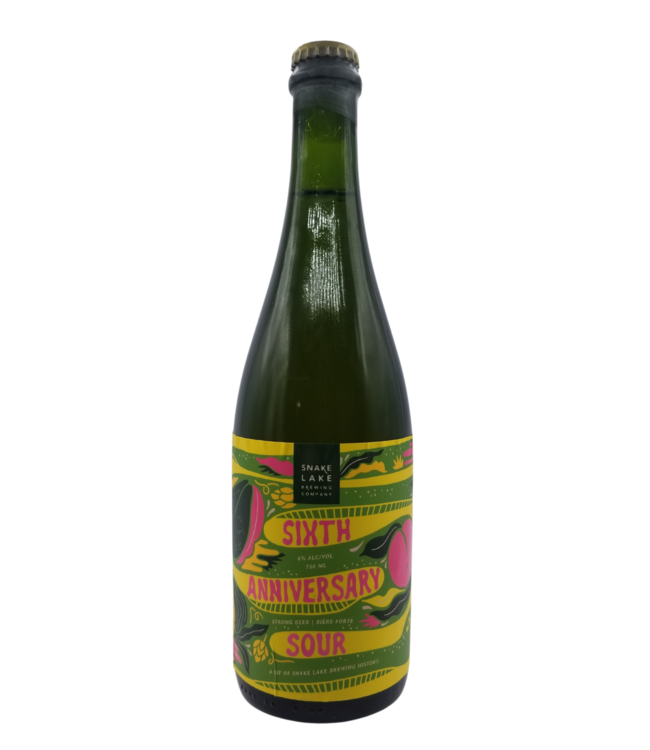 Snake Lake Brewing Co. Sixth Anniversary Pineapple & Guava Sour 750ml