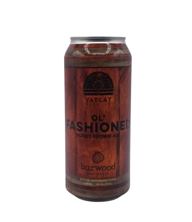 Burwood / Vaycay Collab: Ol' Fashioned Honey Brown Ale 473ml