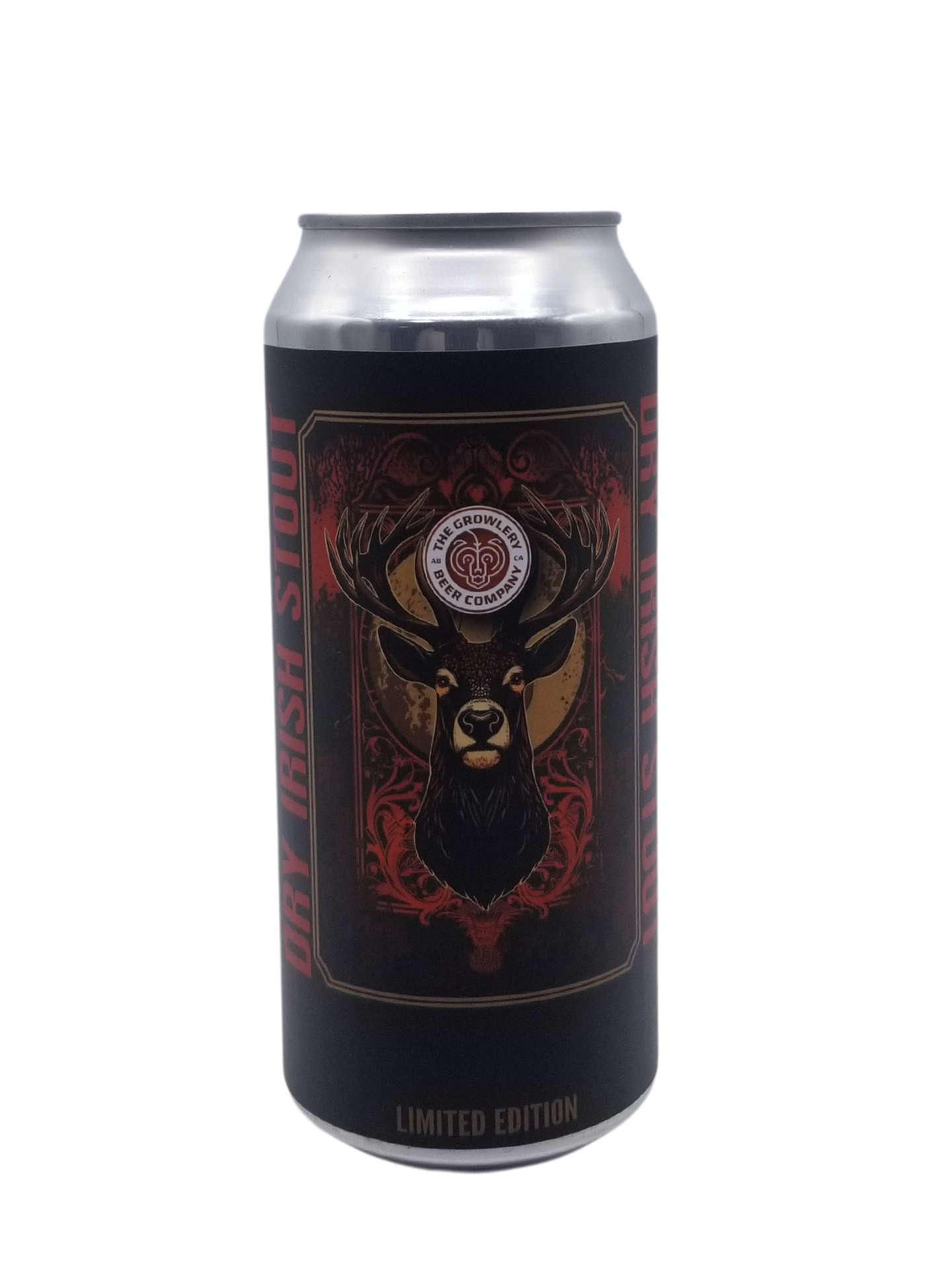 The Growlery Beer Co. Dry Irish Stout 473ml The Alberta Beer Exchange