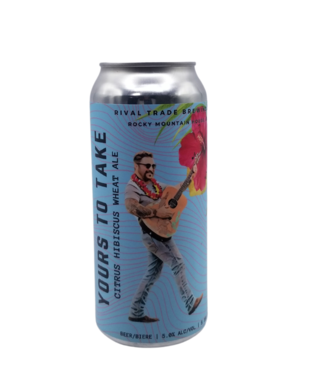 Rival Trade Brewing Rival Trade Brewing Yours to Take Citrus Hibiscus Wheat Ale 473ml