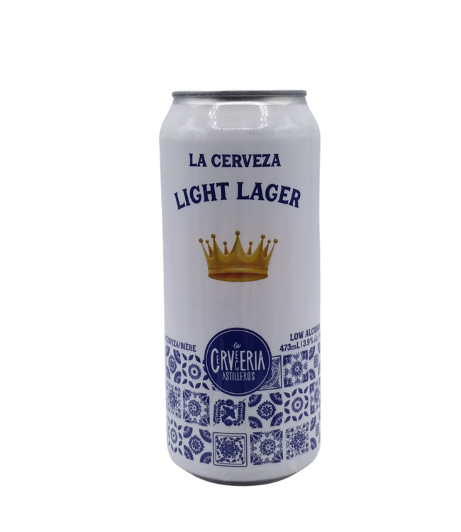 La Cerveceria Astilleros Light Lager 473m