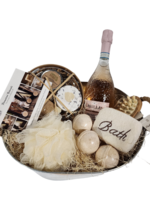 GIFT BASKET - Sparkling Rosé Relaxation Basket