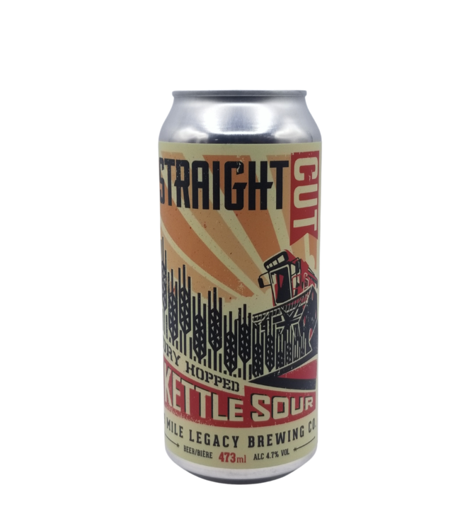 9 Mile Legacy Brewing Straight Cut Dry Hopped Sour 473