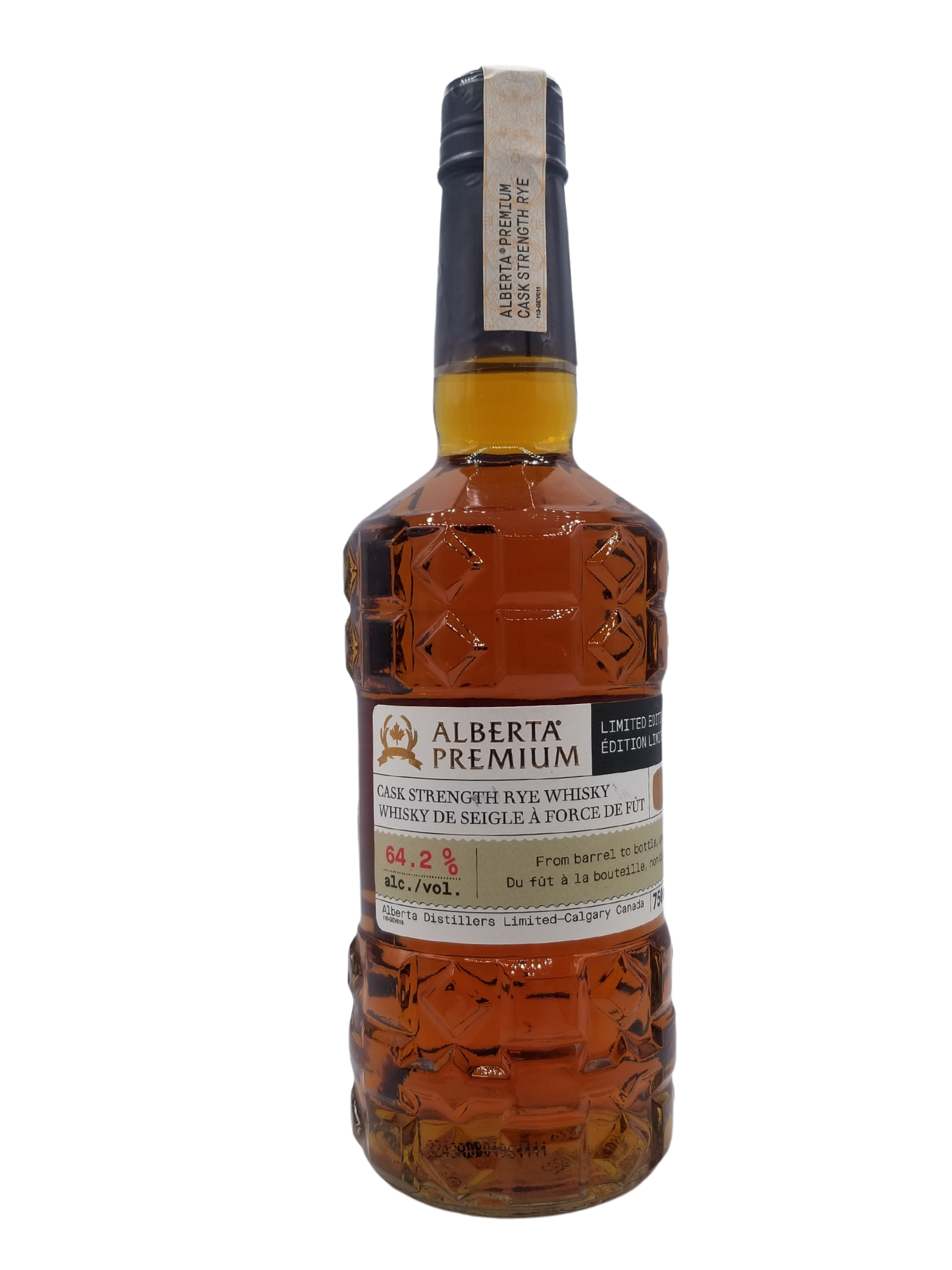 Alberta Premium Cask Strength Release 5 Rye Whisky The Alberta Beer