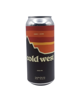 Cabin Brewing Cabin / Kilter Collab: Cold West Cold IPA 473ml