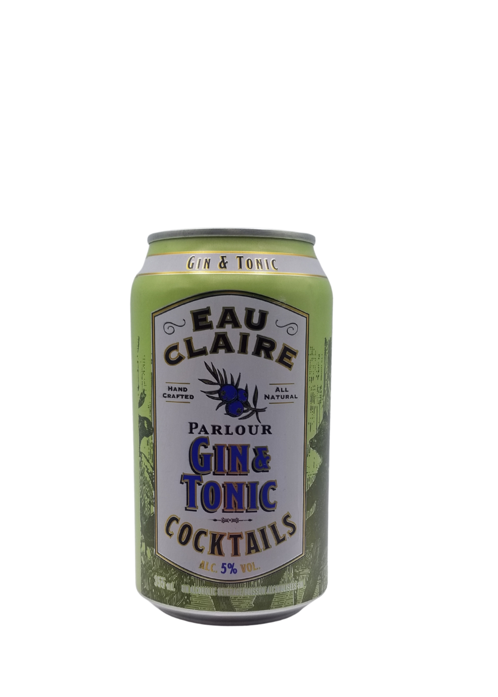 Eau Claire Distillery Gin and Tonic 355ml