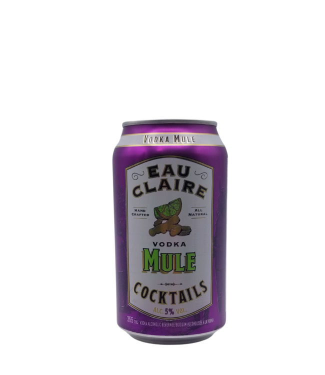 Eau Claire Distillery Vodka Mule 355ml