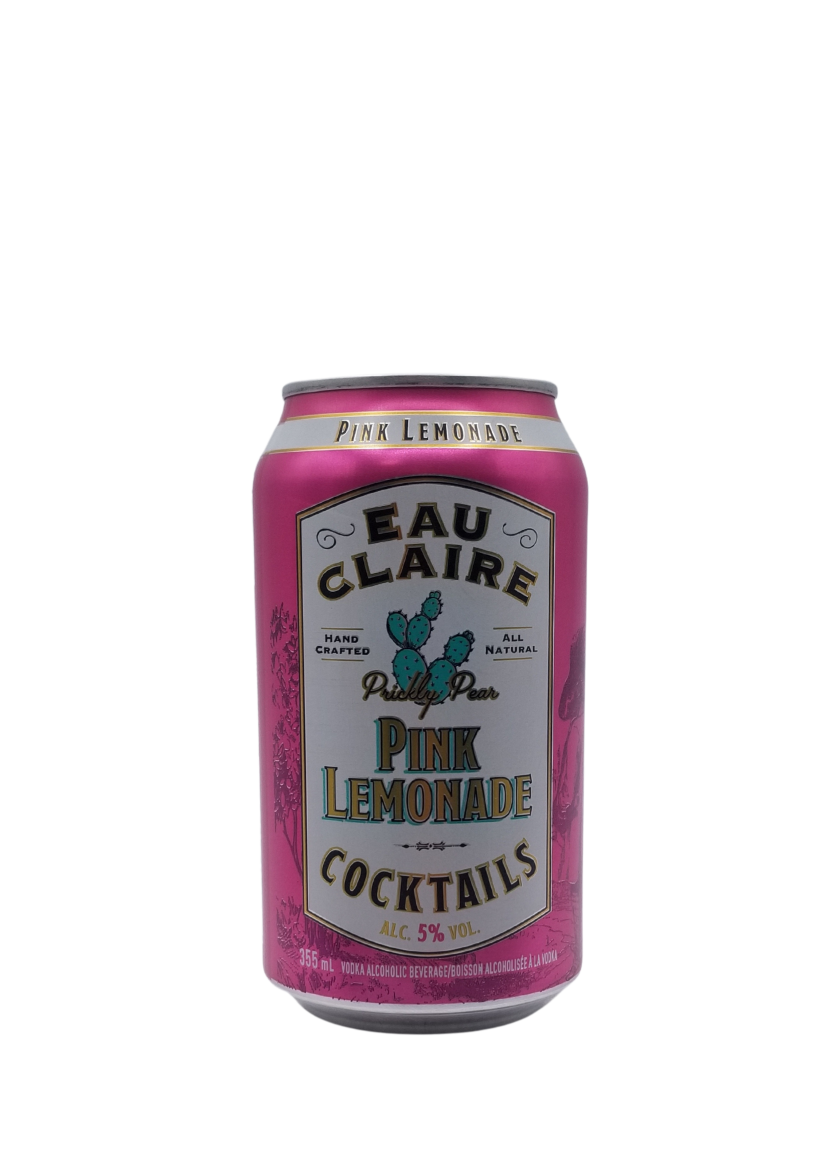Eau Claire Distillery Prickly Pear Pink Lemonade 355ml
