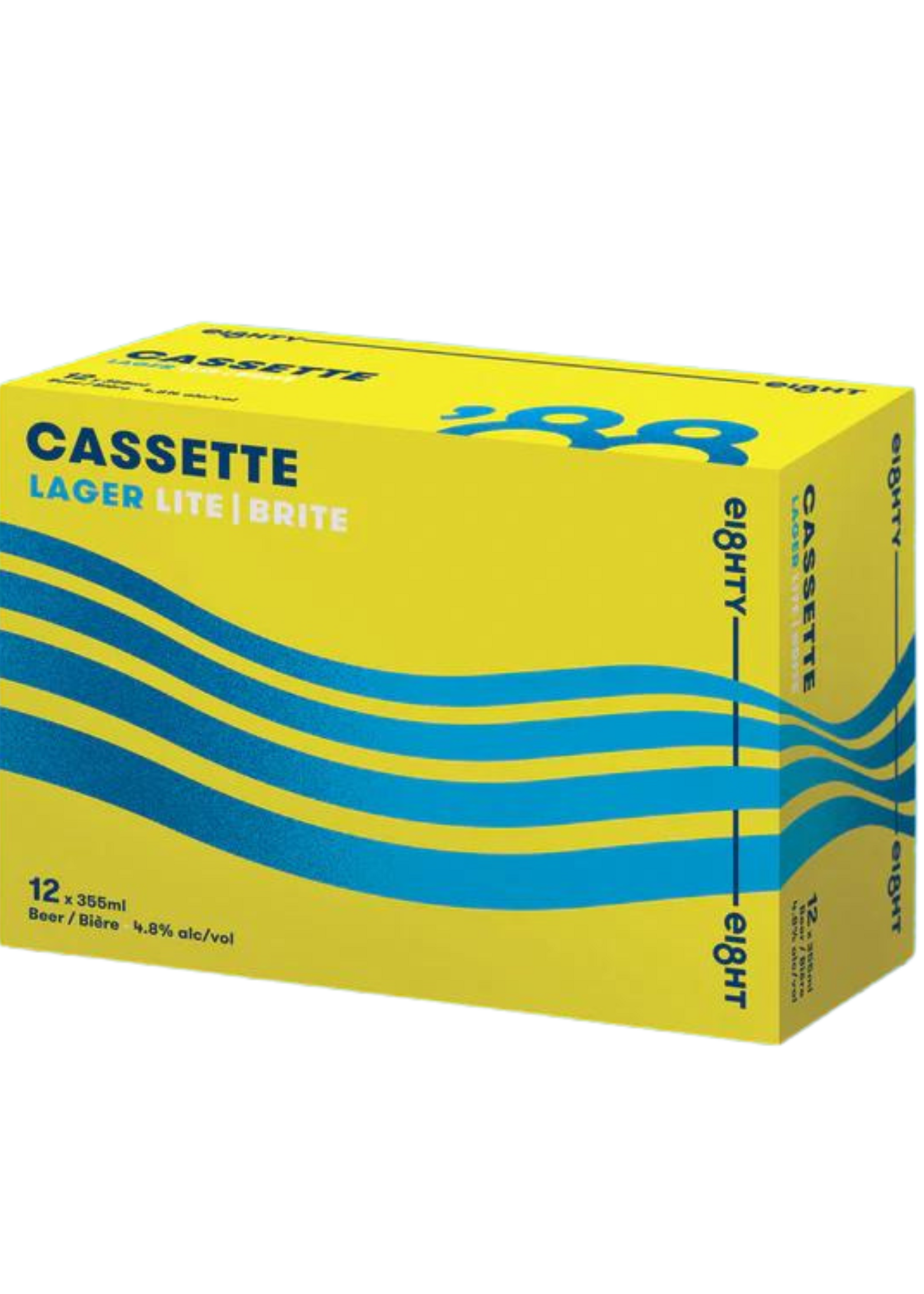 Eighty Eight Brewing Eighty Eight Brewing Co. Cassette Lager 12 Pack