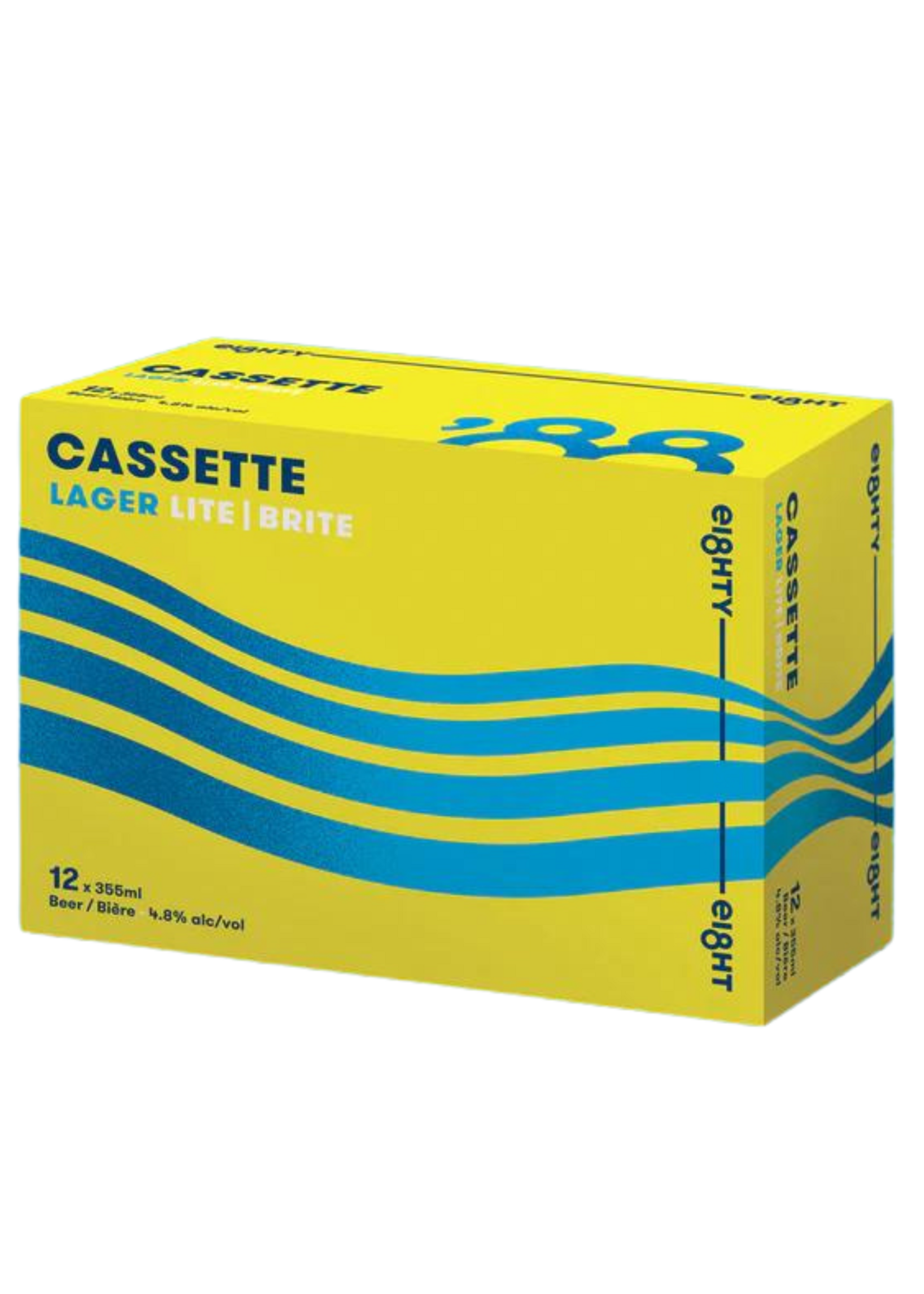 Eighty Eight Brewing Eighty Eight Brewing Co. Cassette Lager 12 Pack