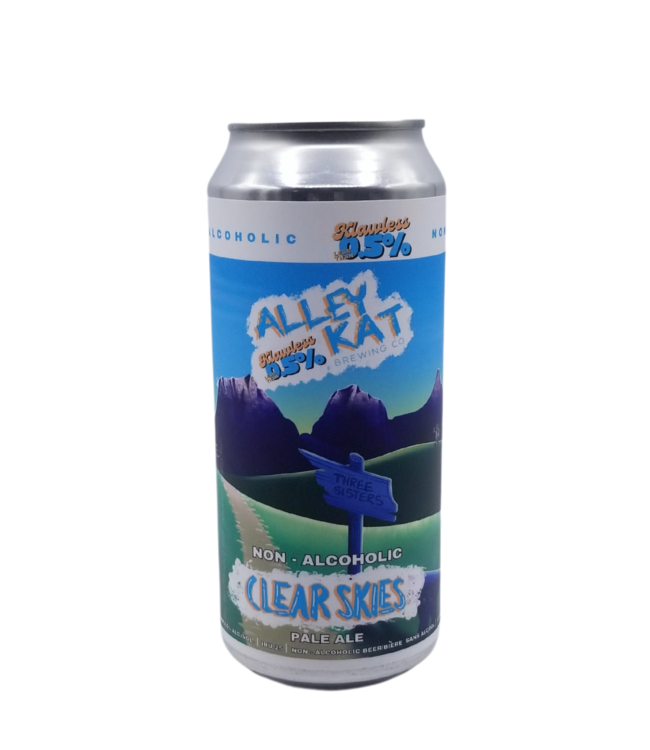 Alley Kat Brewing Clear Skies Non Alcoholic Pale Ale 473ml