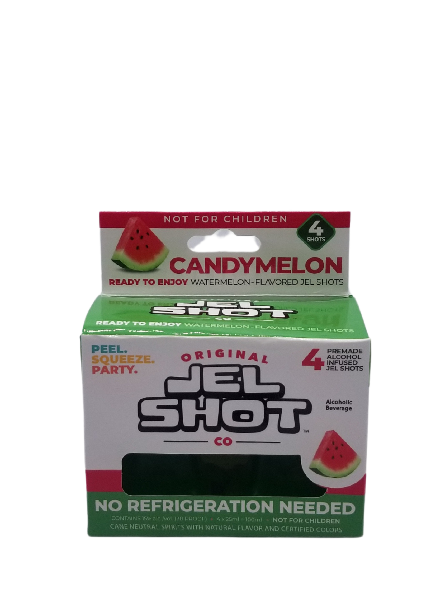 Jel Shot Candy Melon 4 Pack