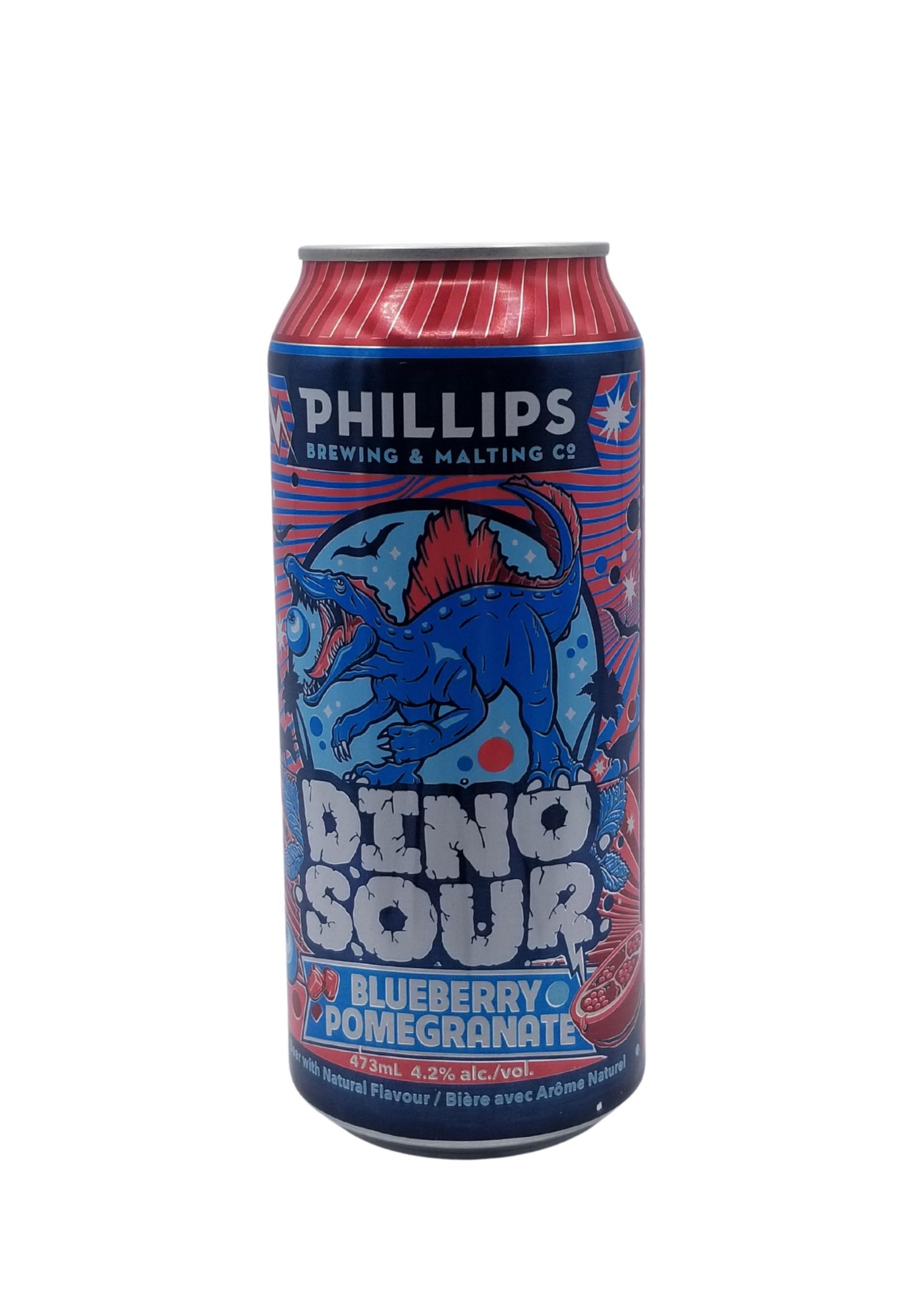 Phillips Brewing Phillips Brewing Dinosour Blueberry Pomegranate Sour 473ml