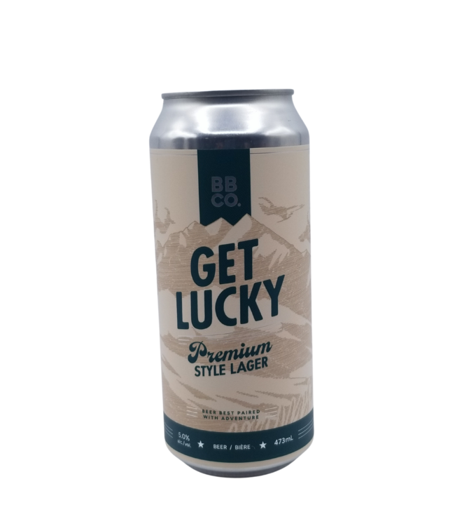 Born Brewing Co. Get Lucky Lager 473ml